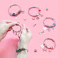 Braun💥 50 % RABATT! 🎁 Bastelset für Charm-Armbänder – Kreatives Bastelvergnügen für alle Altersgruppen 🎄