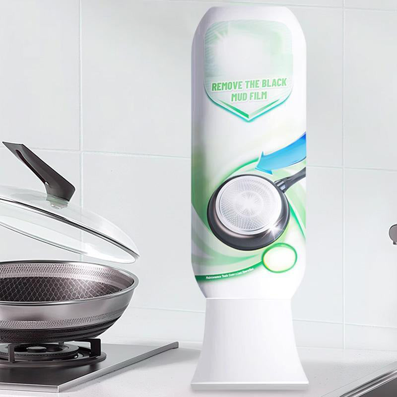 ⏳Today Only: 50% Off⏰Burnt Residue Remover Mud Film - Dissolves Stubborn Carbonized Grease in 5 Mins, Non-Toxic & No Scrubbing Needed 🍳📦