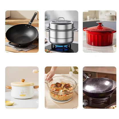 ⏳Today Only: 50% Off⏰Burnt Residue Remover Mud Film - Dissolves Stubborn Carbonized Grease in 5 Mins, Non-Toxic & No Scrubbing Needed 🍳📦