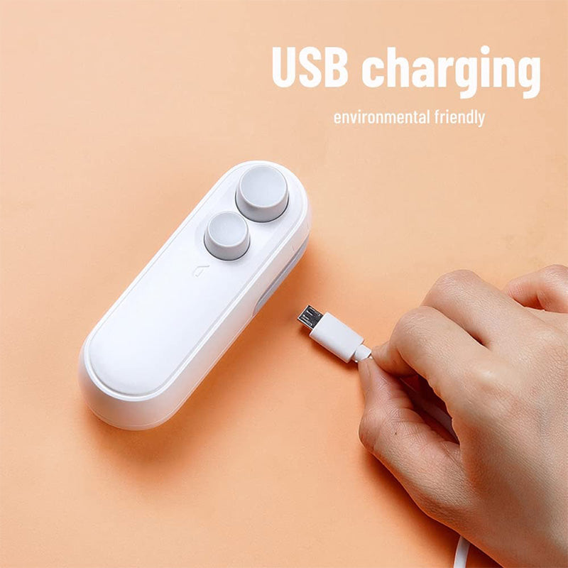 🥳2026 HOT SALE🥳💞50K+ SOLD! 🏠✨ 50% OFF! Mini Chip Bag Sealer – 2-in-1 seal & cut, 10s fast heat, USB rechargeable, magnetic back. Keeps snacks fresh & crispy! 🛡️💪