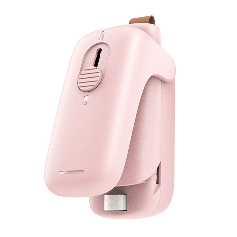 🥳2026 HOT SALE🥳💞50K+ SOLD! 🏠✨ 50% OFF! Mini Chip Bag Sealer – 2-in-1 seal & cut, 10s fast heat, USB rechargeable, magnetic back. Keeps snacks fresh & crispy! 🛡️💪