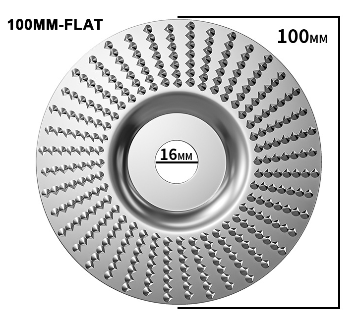 🥳2026 HOT SALE🥳💞50K+ SOLD!⚙️💎BUY 5 GET 5 FREE! Premium Wood Carving Disc – Super sharp, fast cutting. Fits standard grinder, removes wood easily. A workshop hero! 🔥✨
