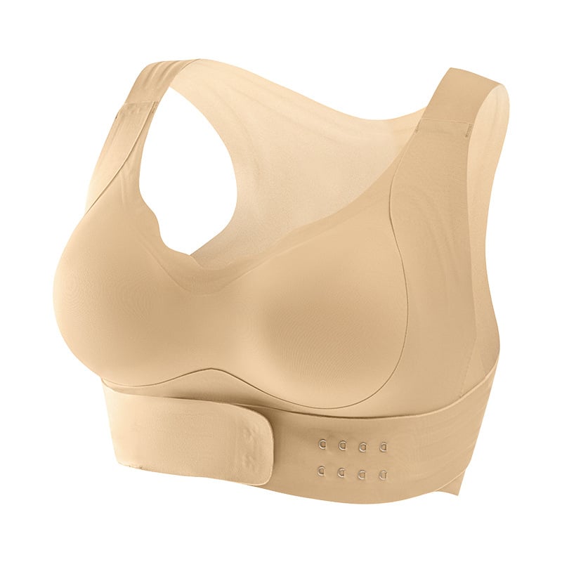 🥳2026 HOT SALE🥳💞50K+ SOLD!👵🌸 50% OFF! Front Buckle Bra – Easy on/off, no more struggling. Lifting correction, comfy for daily wear or light workouts. Gentle support, stays put. Your new favourite. 🛡️✨
