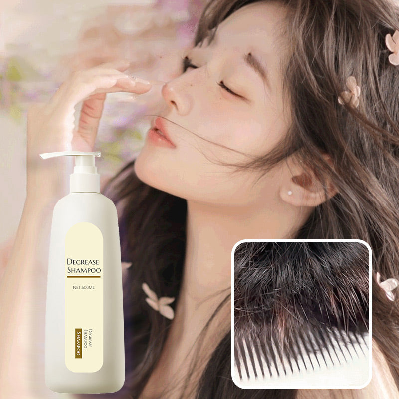 💦🚫 Bye-Bye Greasy & Flat Hair! 500ml Degrease Shampoo 50% OFF Now🌬️