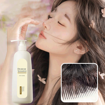 💦🚫 Bye-Bye Greasy & Flat Hair! 500ml Degrease Shampoo 50% OFF Now🌬️