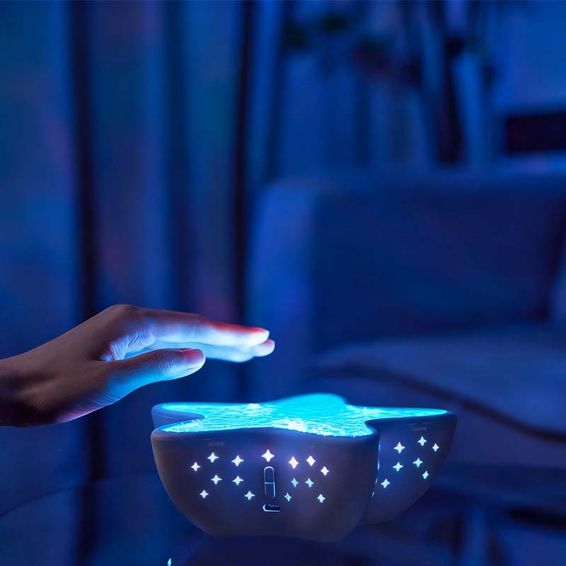 🥳2026 HOT SALE🥳💞50K+ SOLD!🌊🌌 50% OFF! Starfish Ocean Wave Projector – 7 colors, dimmable, rechargeable. Calming ripples for sleep or play. A magical gift. 🎁✨