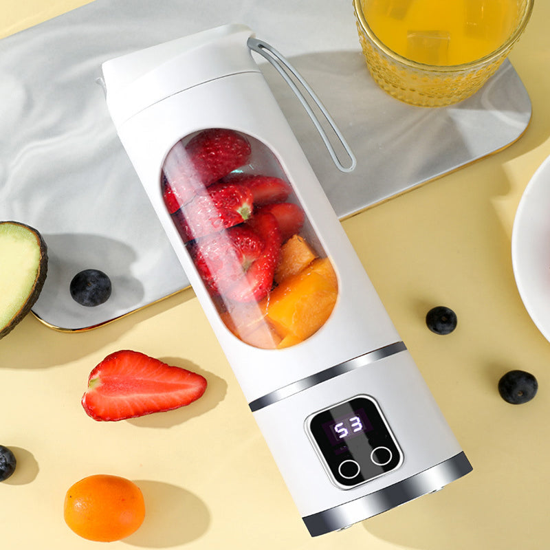 🥳2026 HOT SALE🥳💞50K+ SOLD!🍎🥤 50% OFF! Portable Cordless Juicer – 450ml, 50W, stainless steel blades. Digital battery display, sip lid & carry handle. Fresh juice anywhere! 🔋✨