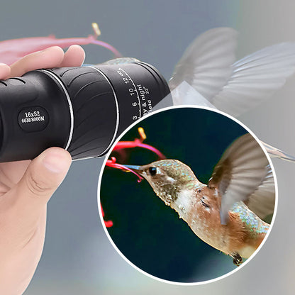🥳2026 HOT SALE🥳💞50K+ SOLD! ✨See the Unseen✨16X52 Monocular bifocal optical zoom telescope🔭