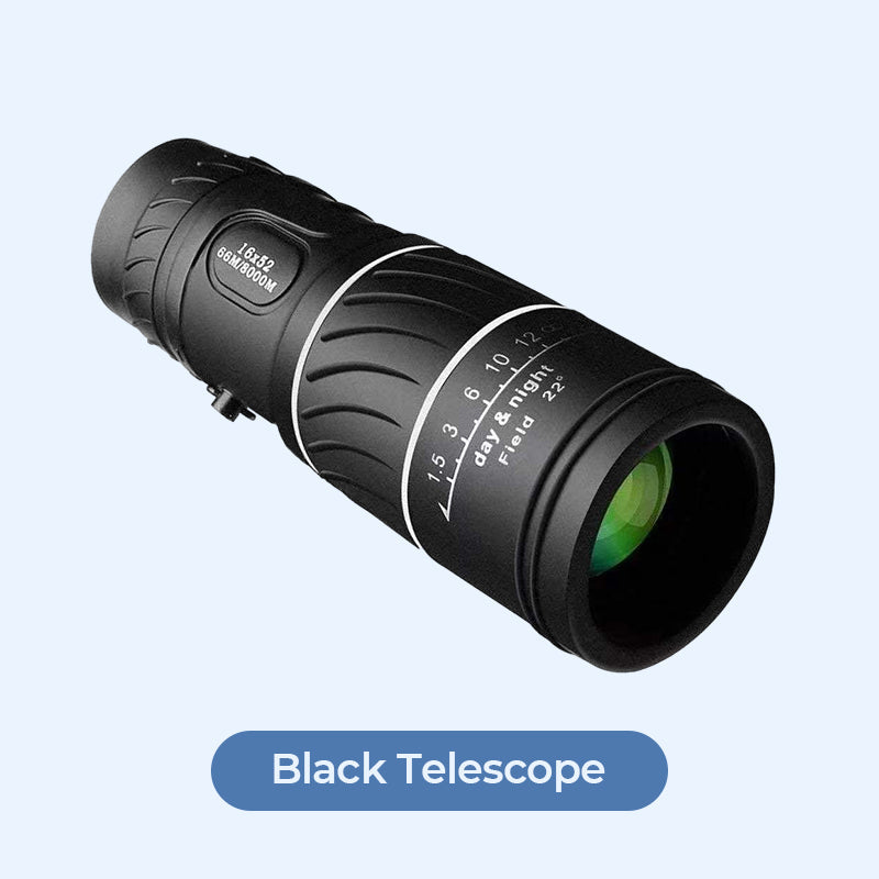 🥳2026 HOT SALE🥳💞50K+ SOLD! ✨See the Unseen✨16X52 Monocular bifocal optical zoom telescope🔭