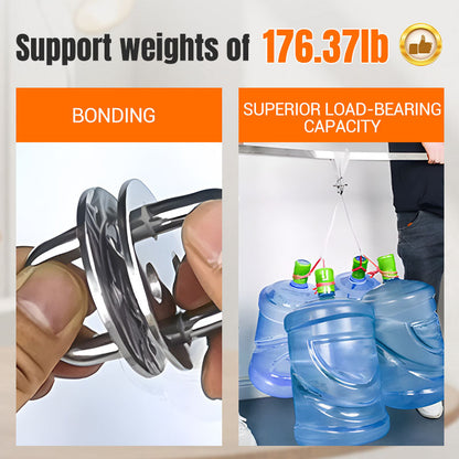 🛠️No tools. No drilling. Just glue！🔥Welding High-Strength Oily Glue