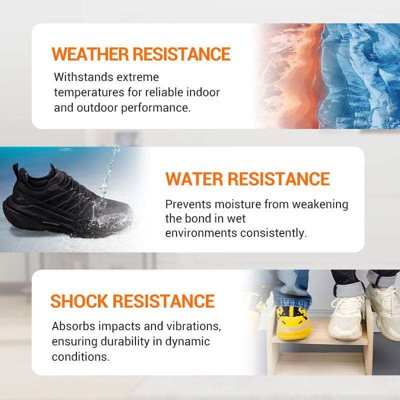 🛠️No tools. No drilling. Just glue！🔥Welding High-Strength Oily Glue