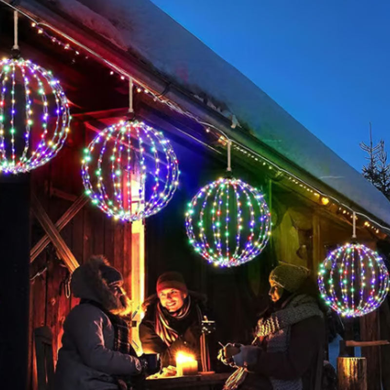 🥳2026 HOT SALE🥳💞50K+ SOLD! 💡✨ 50% OFF! Hanging LED Sphere Light – 360° soft glow, collapsible & weatherproof. Perfect for patio, garden & holiday decor! 🌟🏠