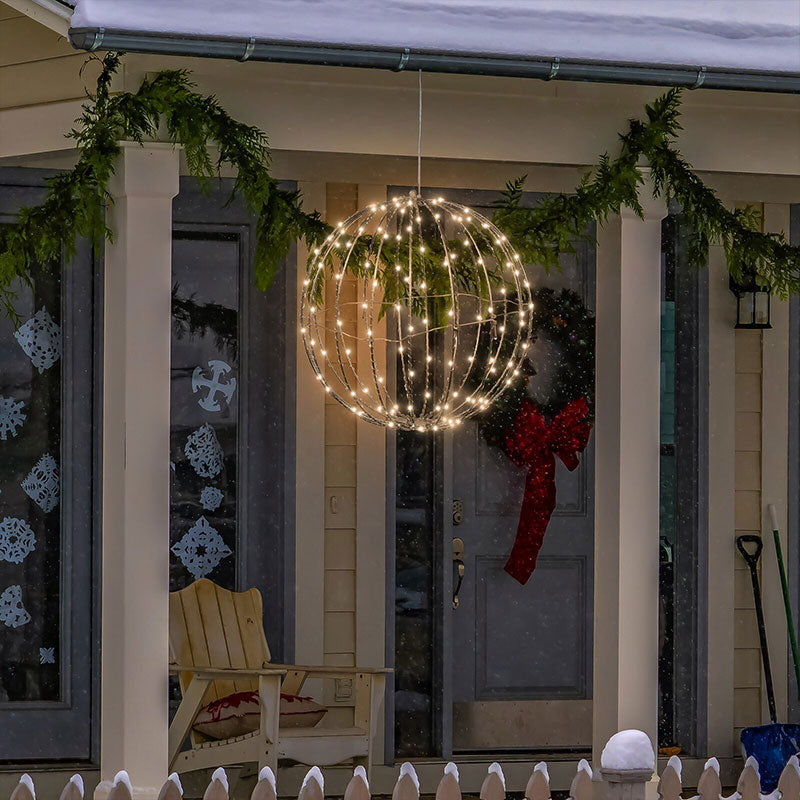 🥳2026 HOT SALE🥳💞50K+ SOLD! 💡✨ 50% OFF! Hanging LED Sphere Light – 360° soft glow, collapsible & weatherproof. Perfect for patio, garden & holiday decor! 🌟🏠