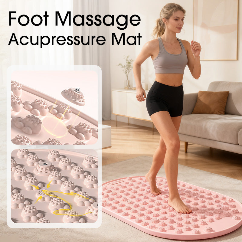 🚶‍♂️💆‍♂️ Relax Instantly After Work! Foot Acupressure Mat 50% OFF⚕️🦶