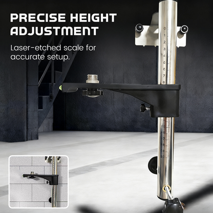 Adjustable Laser Level Wall Mounting Bracket