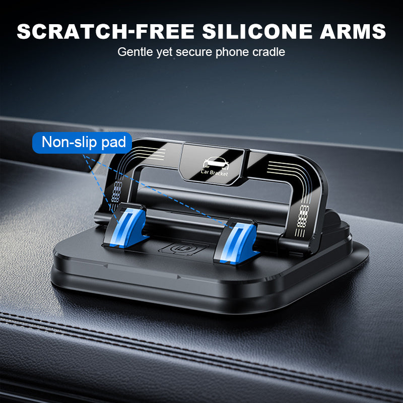 🥳2026 HOT SALE🥳💞50K+ SOLD!📱 50% OFF NOW! ✨ 360° Rotating Foldable Phone Holder - Universal Compatibility with Anti-Slip Base for Desk, Car & Travel Use 🚗💻