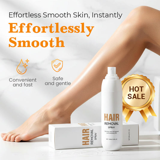 🥳2026 HOT SALE🥳💞50K+ SOLD!🌿 🛁 Gentle Enough for Sensitive Skin. No-Irritation Hair Removal Spray – 50% OFF! ✨🔄
