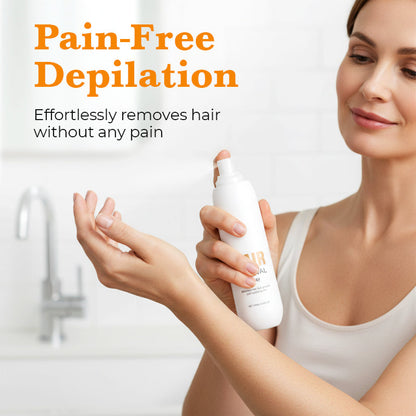 🥳2026 HOT SALE🥳💞50K+ SOLD!🌿 🛁 Gentle Enough for Sensitive Skin. No-Irritation Hair Removal Spray – 50% OFF! ✨🔄