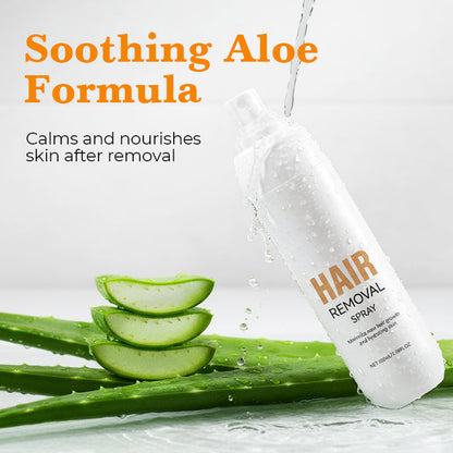 🥳2026 HOT SALE🥳💞50K+ SOLD!🌿 🛁 Gentle Enough for Sensitive Skin. No-Irritation Hair Removal Spray – 50% OFF! ✨🔄