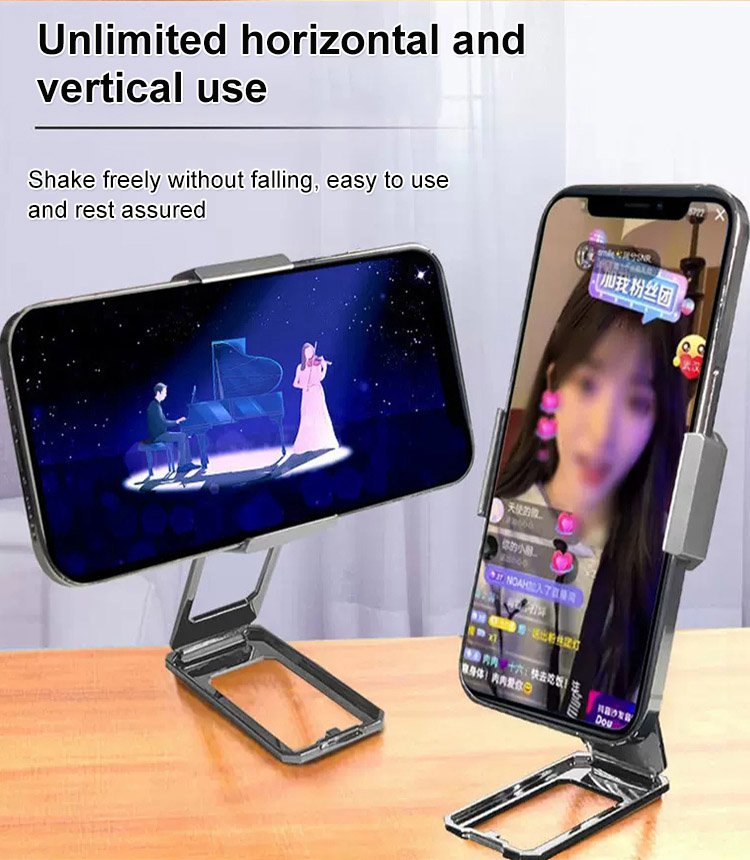 🥳2026 HOT SALE🥳💞50K+ SOLD!✈️🔄 Your Go-Anywhere Phone Mate! Upgraded 360° Clip Stand – 50% OFF! 🛠️🎬