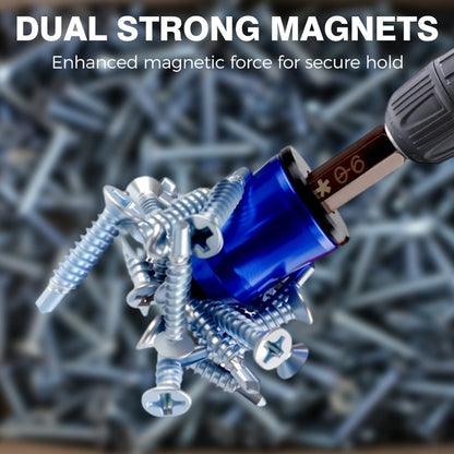 🥳2026 HOT SALE🥳💞50K+ SOLD!🛠️ BUY 1 GET 1 FREE! ⚡ 3-in-1 Magnetic Screwdriver Ring – Quick Bit Swap, Secure Hold & Portable 🧲