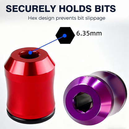 🥳2026 HOT SALE🥳💞50K+ SOLD!🛠️ BUY 1 GET 1 FREE! ⚡ 3-in-1 Magnetic Screwdriver Ring – Quick Bit Swap, Secure Hold & Portable 🧲