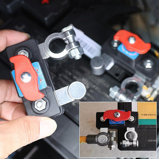 🥳2026 HOT SALE🥳💞50K+ SOLD!✈️🔋 Stop Battery Drain, Guard Your Car‘s Sleep. Car Battery Disconnect Switch – Last Day 50% OFF! 🛡️🚗