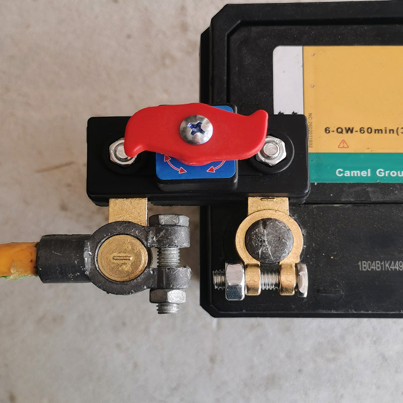 🥳2026 HOT SALE🥳💞50K+ SOLD!✈️🔋 Stop Battery Drain, Guard Your Car‘s Sleep. Car Battery Disconnect Switch – Last Day 50% OFF! 🛡️🚗