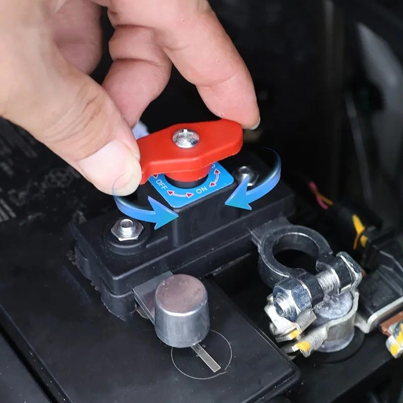 🥳2026 HOT SALE🥳💞50K+ SOLD!✈️🔋 Stop Battery Drain, Guard Your Car‘s Sleep. Car Battery Disconnect Switch – Last Day 50% OFF! 🛡️🚗