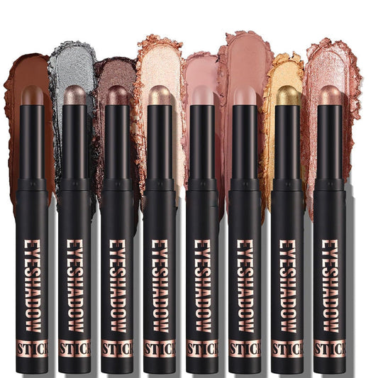 🥳2026 HOT SALE🥳💞50K+ SOLD!🌈👁️ 50% OFF! 8 Colors Waterproof Eyeshadow Stick – All‑day shimmer, sweat & tear proof. Creamy blend, stunning glow. Your new beauty essential. 💖✨