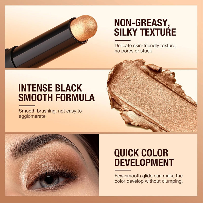 🥳2026 HOT SALE🥳💞50K+ SOLD!🌈👁️ 50% OFF! 8 Colors Waterproof Eyeshadow Stick – All‑day shimmer, sweat & tear proof. Creamy blend, stunning glow. Your new beauty essential. 💖✨