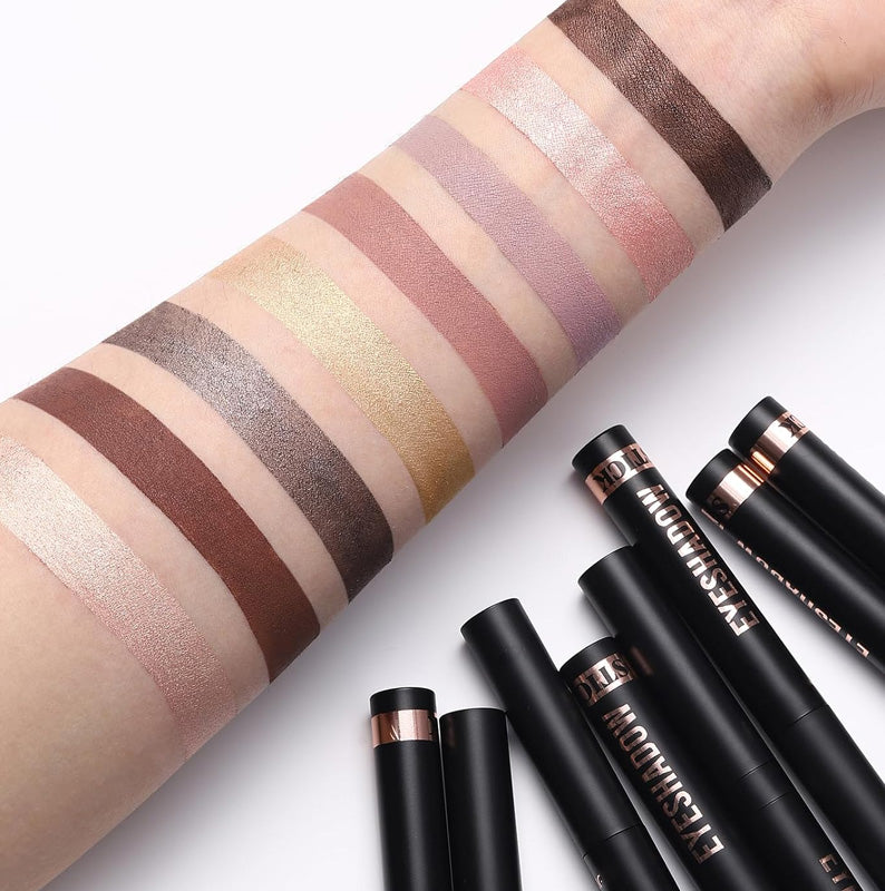 🥳2026 HOT SALE🥳💞50K+ SOLD!🌈👁️ 50% OFF! 8 Colors Waterproof Eyeshadow Stick – All‑day shimmer, sweat & tear proof. Creamy blend, stunning glow. Your new beauty essential. 💖✨