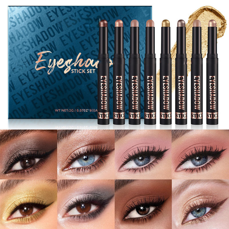 🥳2026 HOT SALE🥳💞50K+ SOLD!🌈👁️ 50% OFF! 8 Colors Waterproof Eyeshadow Stick – All‑day shimmer, sweat & tear proof. Creamy blend, stunning glow. Your new beauty essential. 💖✨