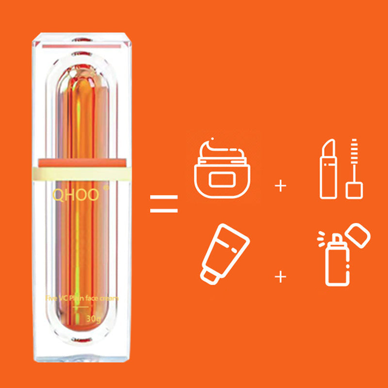 🥳2026 HOT SALE🥳💞50K+ SOLD!🌟🧡 Dull Skin? 50% OFF to Glow! 5x Vitamin C Tone-Up Cream,Your Daily Brightening & Protective Shield🍊🔬