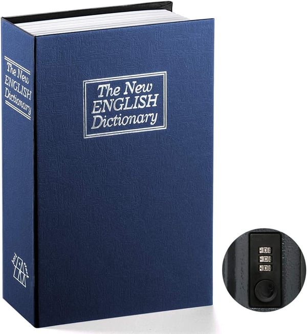🥳2026 HOT SALE🥳💞50K+ SOLD! 🔒📚 50% OFF! Secret Book Safe Box – Disguised as a real book, blends perfectly on any shelf. Key/combo lock, steel core – keep valuables safe from prying eyes! 🏠✨