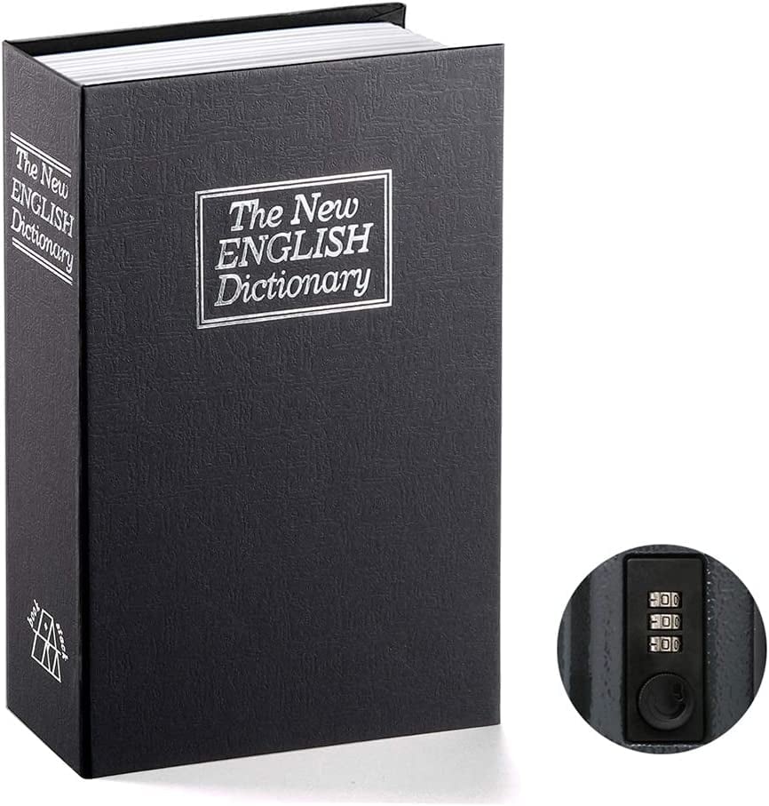 🥳2026 HOT SALE🥳💞50K+ SOLD! 🔒📚 50% OFF! Secret Book Safe Box – Disguised as a real book, blends perfectly on any shelf. Key/combo lock, steel core – keep valuables safe from prying eyes! 🏠✨