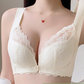🥳2026 HOT SALE🥳💞50K+ SOLD!🎀🌿 50% OFF! Front Closure Wire-Free Bra – Lightweight breathable cups, no gapping. Wide elastic straps, secure all day. Elegant lace detail. A must-have for effortless style. 🛡️🕊️