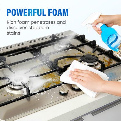 🥳2026 HOT SALE🥳💞50K+ SOLD!🧼🌿 Stubborn Grease? Gone in Seconds! Powerful Multi-Surface Kitchen Spray. ✨🍳