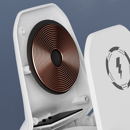 ⚡Wireless Fast Charger Phone Stand | Year-End Mega Upgrade Launch | Qi-Certified for Phone & Earbuds, Adjustable Viewing Angle | All-in-One Desk Organizer 🚀✨