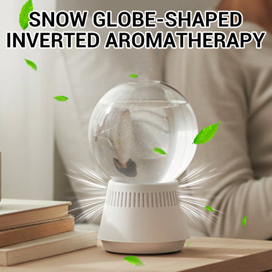 🥳2026 HOT SALE🥳💞50K+ SOLD!💥 50% Off for a Limited Time!🔥Snow Globe-Shaped Inverted Aromatherapy❄