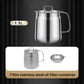 🥳2026 HOT SALE🥳💞50K+ SOLD!♻️🧑‍🍳 50% OFF! Multi‑Function Stainless Steel Oil Filter Container – Large capacity, reusable filter. Saves oil, keeps cooking clean & healthy. A kitchen must‑have! 🔥✨