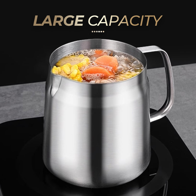 🥳2026 HOT SALE🥳💞50K+ SOLD!♻️🧑‍🍳 50% OFF! Multi‑Function Stainless Steel Oil Filter Container – Large capacity, reusable filter. Saves oil, keeps cooking clean & healthy. A kitchen must‑have! 🔥✨