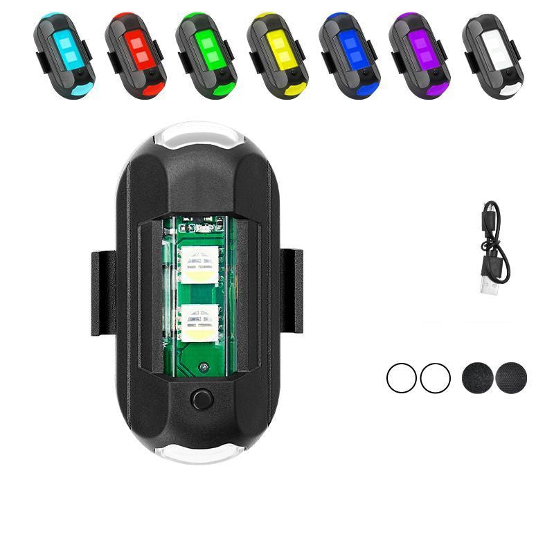 🥳2026 HOT SALE🥳💞50K+ SOLD!🛡️⚡ Your Mobile Smart Safety Shield! Vibration-Sensing Strobe Light, Early Warning 50% OFF🌙🚲