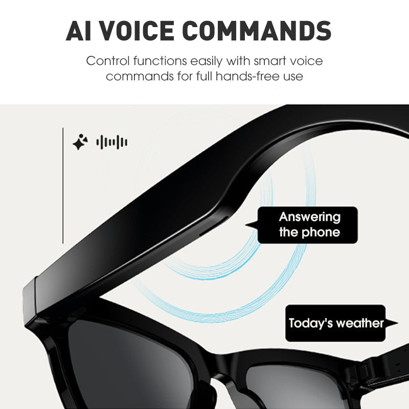 🥳2026 HOT SALE🥳💞50K+ SOLD!👓✨ 50% OFF! AI Smart Glasses with ChatGPT – Real‑time translation in 160+ languages, 8MP camera & 4K video. Bluetooth 5.4, HiFi audio – your personal AI assistant for travel & daily life! 🗣️🌍