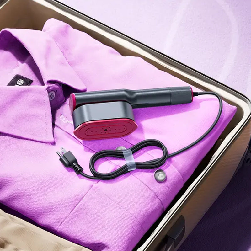 🥳2026 HOT SALE🥳💞50K+ SOLD!⚡ 🧳Wrinkle-Free in 60 Seconds! Portable Handheld Steamer – 50% OFF! 👔✨