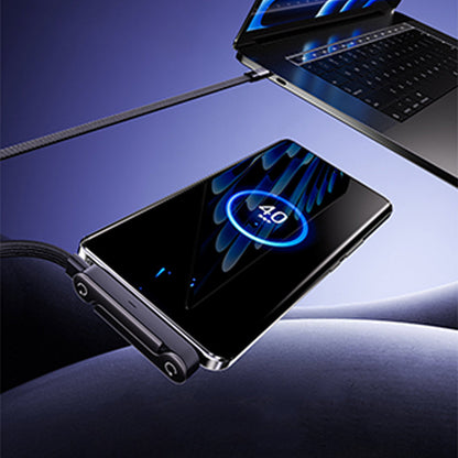 ⏳Time-Limited Special⏰240W Fast Charging Cable with Adjustable Phone Stand