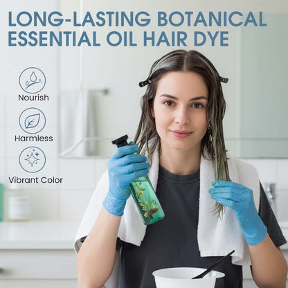 🥳2026 HOT SALE🥳💞50K+ SOLD!🌿🔒 Strong Gray Coverage That Lasts for Weeks. Botanical Cream Hair Dye – For a Confident New Look. 💪🛍️