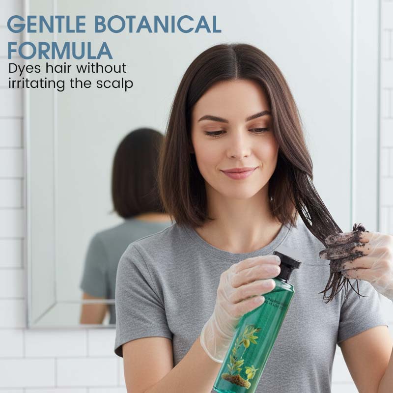 🥳2026 HOT SALE🥳💞50K+ SOLD!🌿🔒 Strong Gray Coverage That Lasts for Weeks. Botanical Cream Hair Dye – For a Confident New Look. 💪🛍️