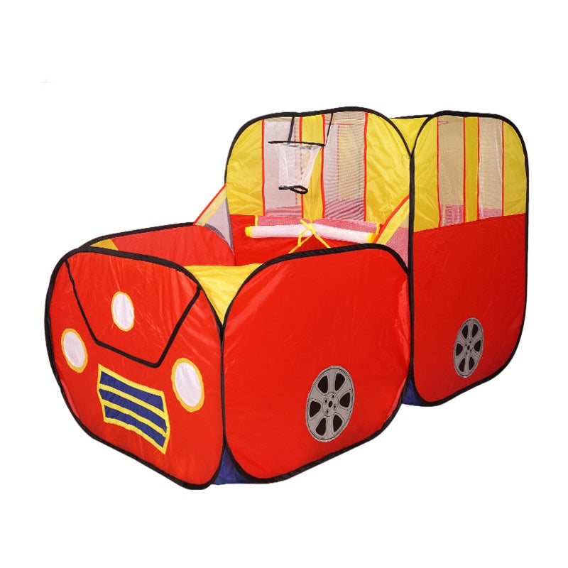 🎪 60% OFF! ✨ POP-UP PLAY TENT - 30-Second Setup & Foldable Design, Colorful Castle Theme for Imaginative Play, Perfect Gift for Kids 2-6 Years 🏰🎁