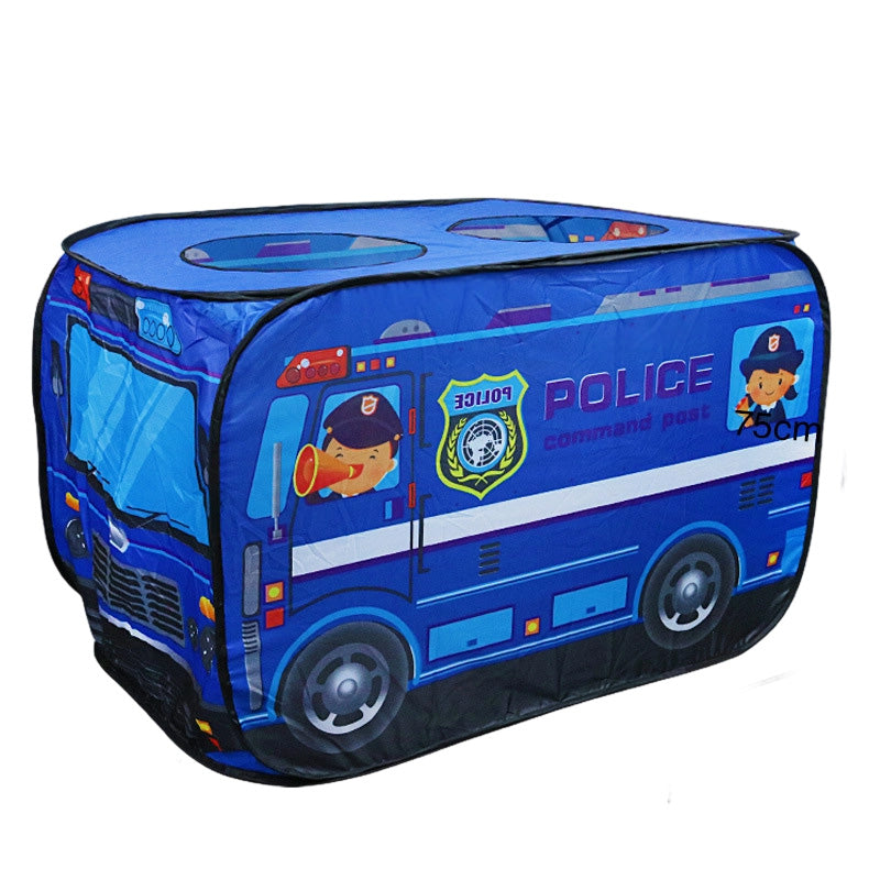 🎪 60% OFF! ✨ POP-UP PLAY TENT - 30-Second Setup & Foldable Design, Colorful Castle Theme for Imaginative Play, Perfect Gift for Kids 2-6 Years 🏰🎁